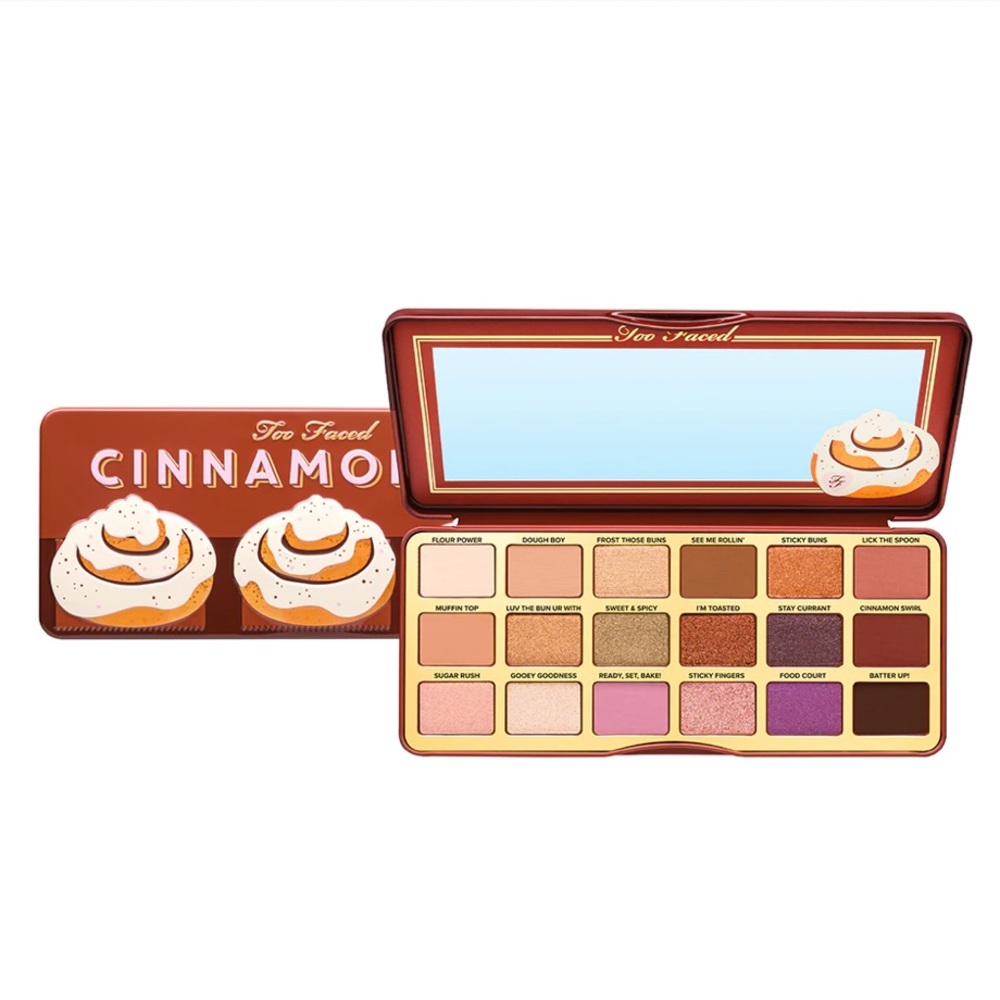 NWT TOO FACED CINNAMON SWIRL EYESHADOW PALETTE. 💯 % AUTHENTIC